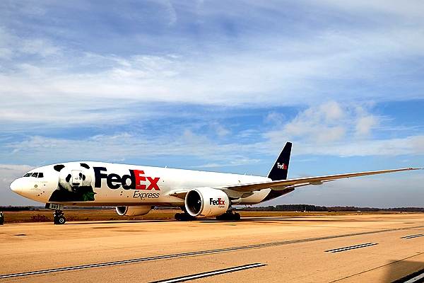 “FedEx熊猫快递号”777专机1